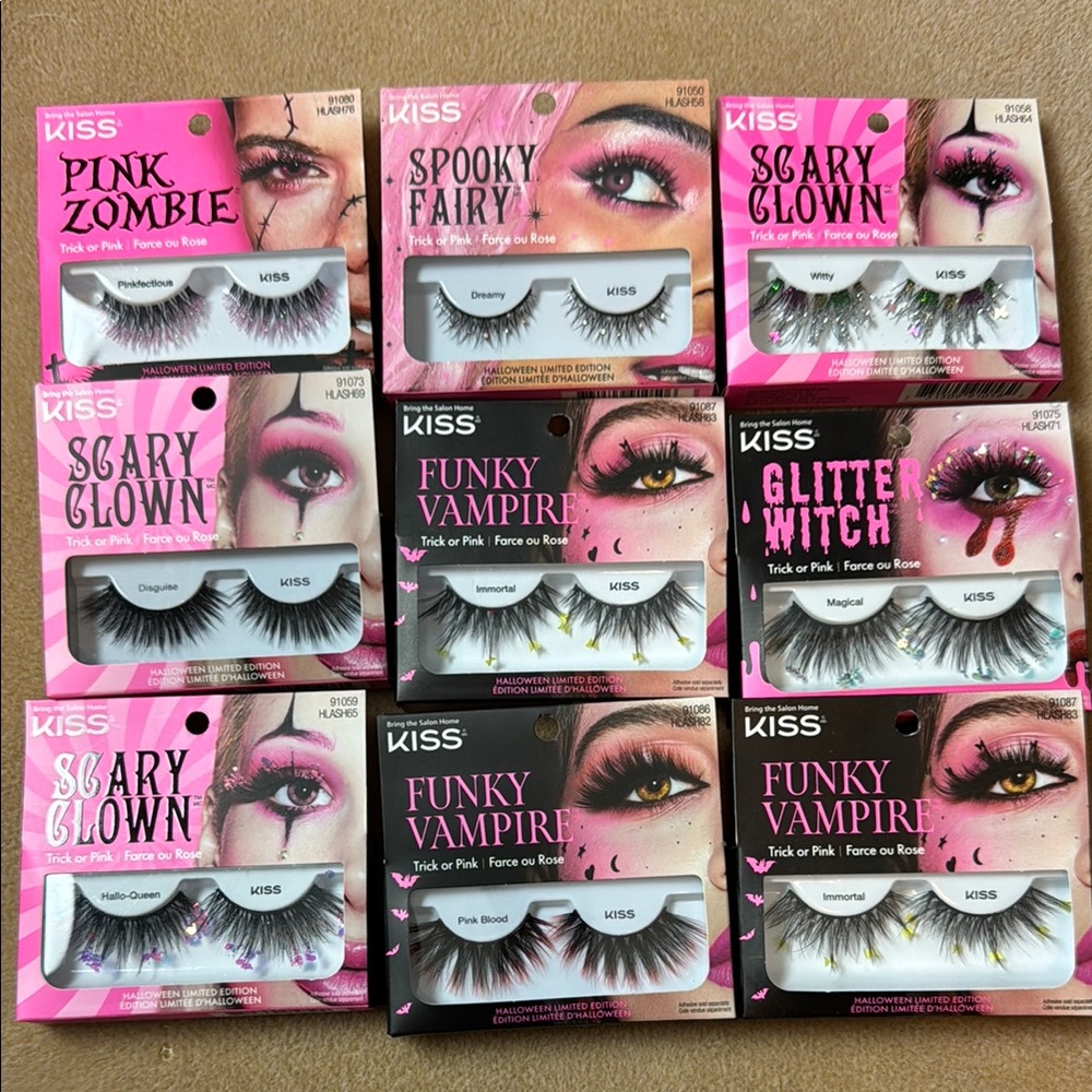 Kiss Halloween Lashes Collection